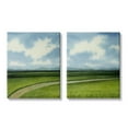 thumbnail image 1 of Stupell Industries Rural Cloudy Countryside Green Fields Design, 24 x 30, Design by Grace Popp, 1 of 6