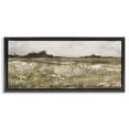 thumbnail image 1 of Stupell Industries Rural Country Meadow Landscape Painting Black Floater Framed Canvas Art Print Wall Art, 31 x 14, 1 of 9