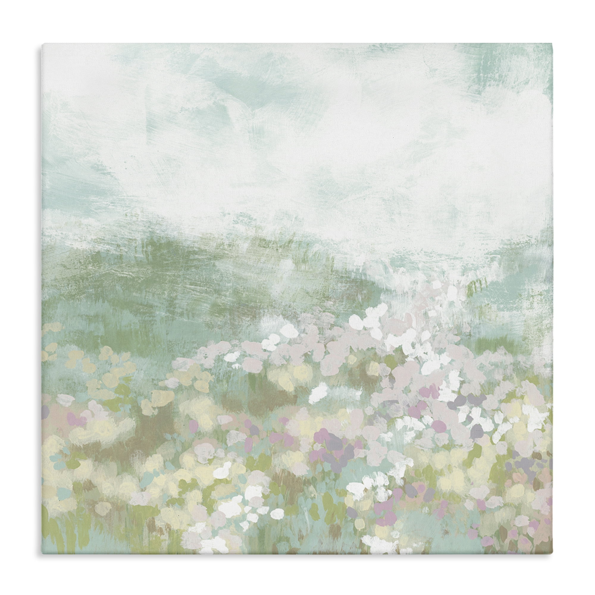Stupell Industries Rural Countryside Impression Landscape Painting Gallery Wrapped Canvas Art Print Wall Art, 30 x 30
