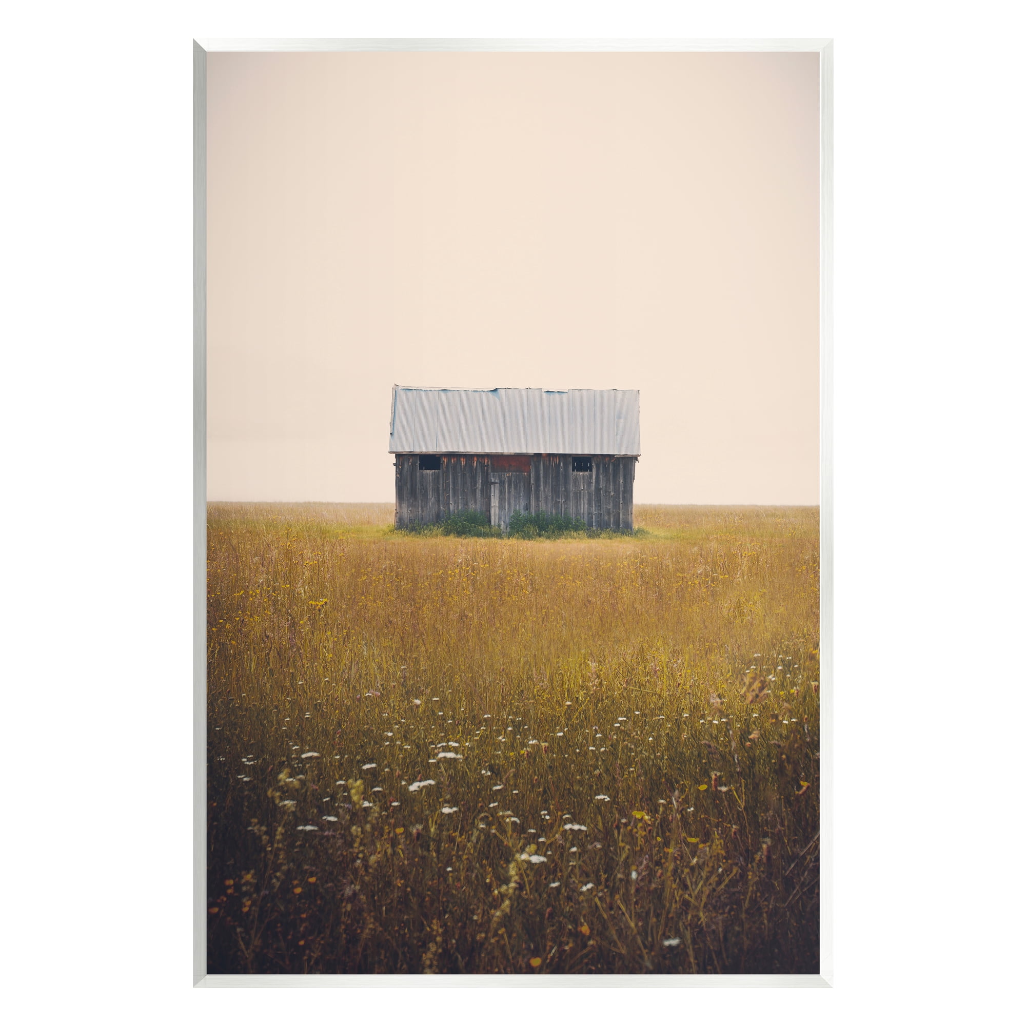 Stupell Industries Rural Countryside Shack Nature Photography Unframed Art Print Wall Art, 13 x 19