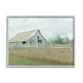 thumbnail image 1 of Stupell Industries Rural Farmland Fence Nature Painting Gray Framed Art Print Wall Art, 20 x 16, 1 of 9