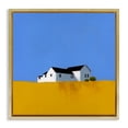 thumbnail image 1 of Stupell Industries Rural Field Of Gold Gold Framed Floater Canvas Wall Art design by Ruth LaGue, 18 x 18, 1 of 9