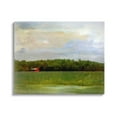 thumbnail image 1 of Stupell Industries Rural Field Red Cabin Landscape Landscape Painting Gallery Wrapped Canvas Print Wall Art, 1 of 5