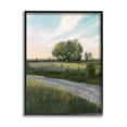 thumbnail image 1 of Stupell Industries Rural Grasslands Lone Country Tree Clear Sky Painting Black Framed Art Print Wall Art, Design by Ziwei Li, 1 of 8