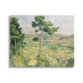 thumbnail image 1 of Stupell Industries Rural Green Scenery Distant Bridge Mountain Trees Painting Gallery Wrapped Canvas Print Wall Art, Design by Lettered and Lined, 1 of 7