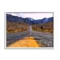 thumbnail image 1 of Stupell Industries Rural Ground View Country Highway Road Distant Peaks Photograph White Framed Art Print Wall Art, Design by Jeff Poe, 1 of 7
