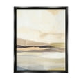 thumbnail image 1 of Stupell Industries Rural Nature Horizon Landscape Painting Jet Black Floating Framed Canvas Print Wall Art, Design by Annie Warren, 1 of 8