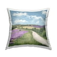 thumbnail image 1 of Stupell Industries Rural Path Landscape Square Decorative Printed Throw Pillow, 18 x 18, 1 of 4