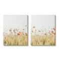 thumbnail image 1 of Stupell Industries Rural Poppy Field Landscape Photography Gallery Wrapped Canvas Art Print Wall Art, 24 x 30, Set of 2, 1 of 8