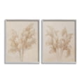 thumbnail image 1 of Stupell Industries Rural Reeds Studies Botanical & Floral Drawing Gray Framed Art Print Wall Art, 11 x 14, Set of 2, 1 of 10