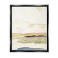 thumbnail image 1 of Stupell Industries Rural River Landscape Scenery Painting Jet Black Floating Framed Canvas Print Wall Art, Design by Annie Warren, 1 of 6