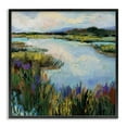 thumbnail image 1 of Stupell Industries Rural Stream Nature Landscape Painting Black Framed Art Print Wall Art, 12 x 12, 1 of 10
