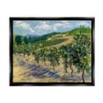 thumbnail image 1 of Stupell Industries Rural Vineyard Painting Landscape Painting Black Floater Framed Canvas Art Print Wall Art, 21 x 17, 1 of 10