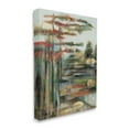 thumbnail image 1 of Stupell Industries Rustic Abstract Forest Landscape Linear Distortion Green Brown, 16 x 20, Designed by Stacy Pollard, 1 of 6