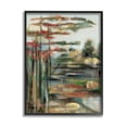 thumbnail image 1 of Stupell Industries Rustic Abstract Forest Landscape Linear Distortion Green Brown, 24 x 30, Designed by Stacy Pollard, 1 of 7