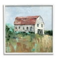 thumbnail image 1 of Stupell Industries Rustic Barn Painting Landscape Painting White Framed Art Print Wall Art, 12 x 12, 1 of 9