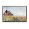 thumbnail image 1 of Stupell Industries French Country Rustic Barn in Colorful Meadow Brown Floating Frame Canvas Art, 25 x 17, by Creative Studio, 1 of 8