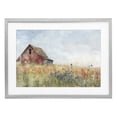 thumbnail image 1 of Stupell Industries French Country Rustic Barn in Colorful Meadow Gray Framed Print Under Glass, 23 x 17, by Creative Studio, 1 of 8