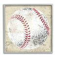 thumbnail image 1 of Stupell Industries Rustic Baseball Sports Sports Painting Gray Framed Art Print Wall Art, 12 x 12, 1 of 8