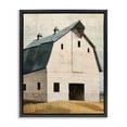 thumbnail image 1 of Stupell Industries Farmhouse Rustic Big Barn Blue Black Floating Frame Canvas Art, 17 x 21, by Susan Jill, 1 of 8