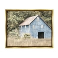 thumbnail image 1 of Stupell Industries Rustic Blue Barn Landscape Painting Gold Floater Framed Canvas Art Print Wall Art, 31 x 25, 1 of 10