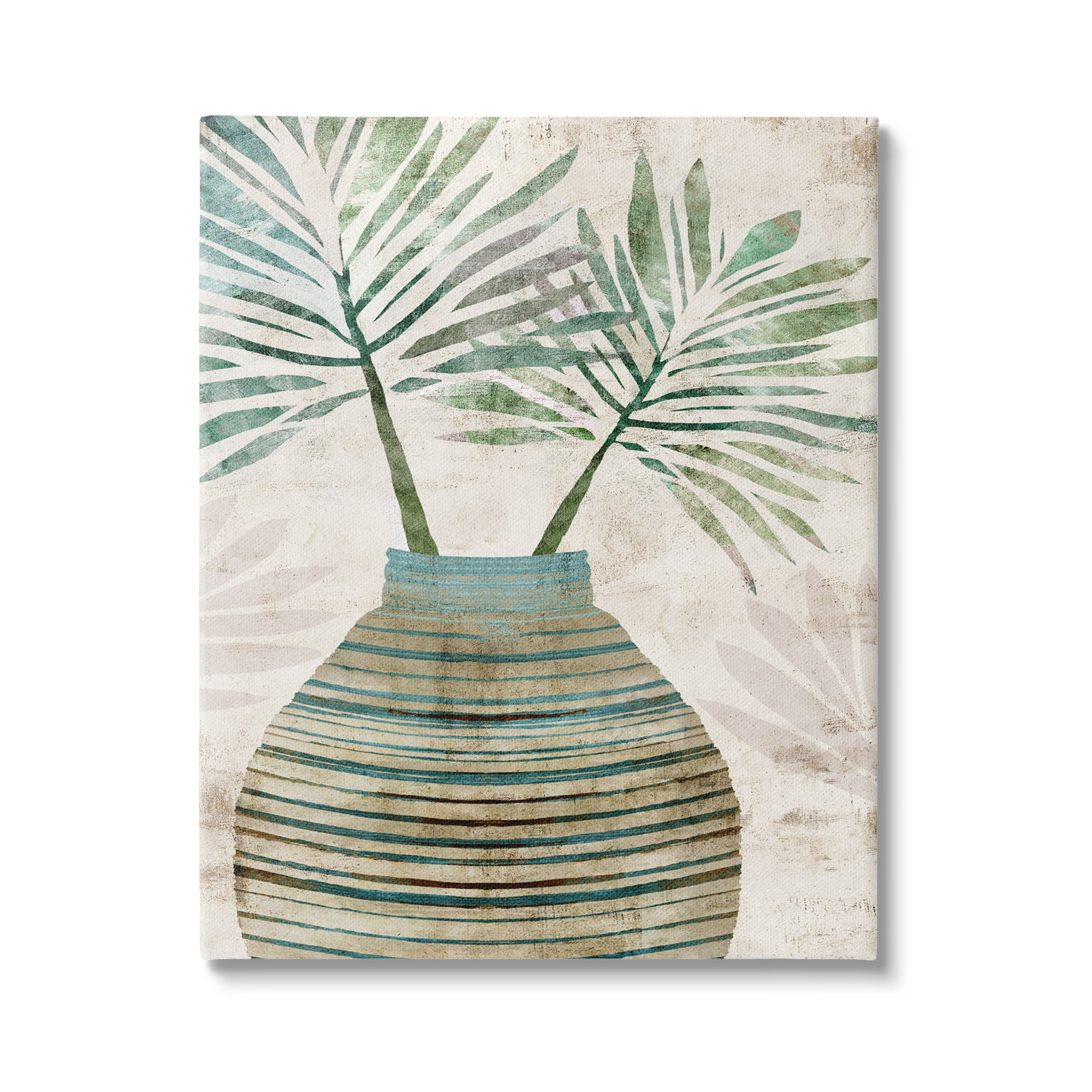 Stupell Industries Rustic Boho Botanicals Botanical & Floral Painting Gallery Wrapped Canvas Art Print Wall Art, 16 x 20