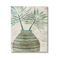 Stupell Industries Rustic Boho Botanicals Botanical & Floral Painting Gallery Wrapped Canvas Art Print Wall Art, 16 x 20