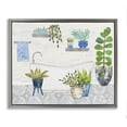 thumbnail image 1 of Stupell Industries Modern Rustic Botanical Bathroom Gray Floating Frame Canvas Art, 31 x 25, by Courtney Prahl, 1 of 8