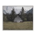 thumbnail image 1 of Stupell Industries Rustic Cabin Landscape Landscape Painting Gray Framed Art Print Wall Art, 14 x 11, 1 of 2