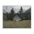 thumbnail image 1 of Stupell Industries Rustic Cabin Landscape Landscape Painting White Framed Art Print Wall Art, 30 x 24, 1 of 10