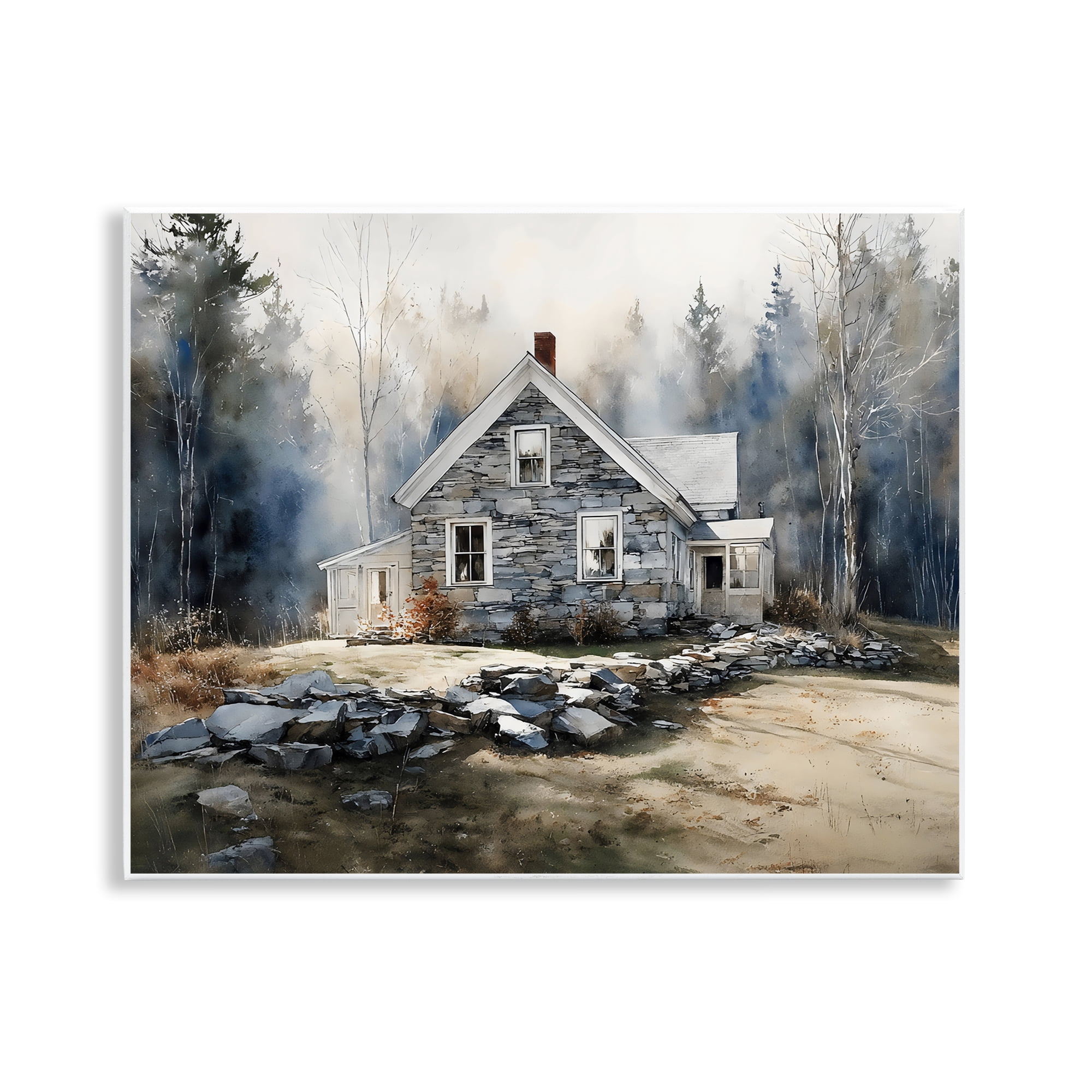Stupell Industries Rustic Cottage Among the Trees Wall Plaque Art, design by Franklyn Gregory