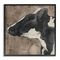 thumbnail image 1 of Stupell Industries Rustic Cow Looking Left Animals & Insects Painting Gray Framed Art Print Wall Art, 17 x 17, 1 of 10