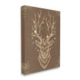 thumbnail image 1 of Stupell Industries Rustic Deer Antlers Abstract Geometric Sketch Canvas Wall Art by Ziwei Li, 1 of 6