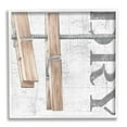 thumbnail image 1 of Stupell Industries Rustic Dry Clothespins Typography Painting White Framed Art Print Wall Art, 12 x 12, 1 of 9