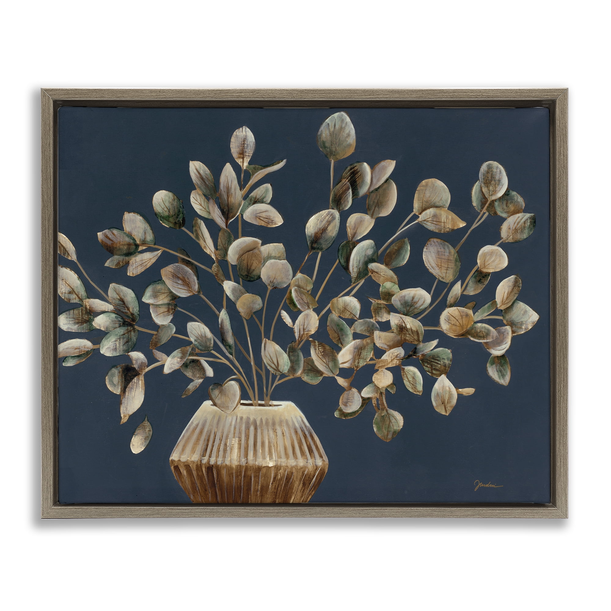 Stupell Industries Rustic Eucalyptus Leaves Botanical & Floral Painting