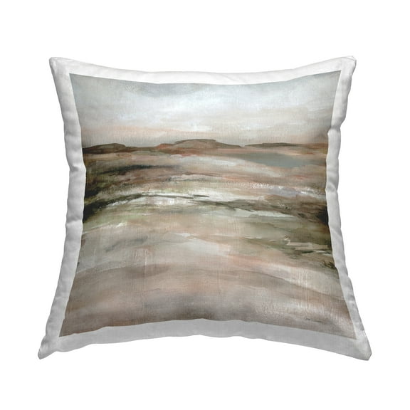 Stupell Industries Rustic Faded Desert View Decorative Printed Throw Pillow Design by Carol Robinson.