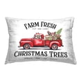 thumbnail image 1 of Stupell Industries Rustic Farm Fresh Trees Decorative Printed Throw Pillow Design by Lee Keller, 1 of 5
