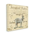 thumbnail image 1 of Stupell Industries Rustic Farm Goat Milk Advertisement Vintage Tan Canvas Wall Art by Grace Popp, 1 of 6