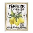 thumbnail image 1 of Stupell Industries Traditional Rustic Farm Market Lemons Gold Floating Frame Canvas Art, 17 x 21, by Creatif Belle, 1 of 8