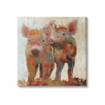 thumbnail image 1 of Stupell Industries Rustic Farm Pigs Abstract Contemporary Patchwork Pattern, 36 x 36, Design by Nan, 1 of 6