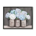 thumbnail image 1 of Stupell Industries Rustic Farmhouse Hydrangea Blossoms Mason Jar Planter, 30 x 24, Design by Ziwei Li, 1 of 6