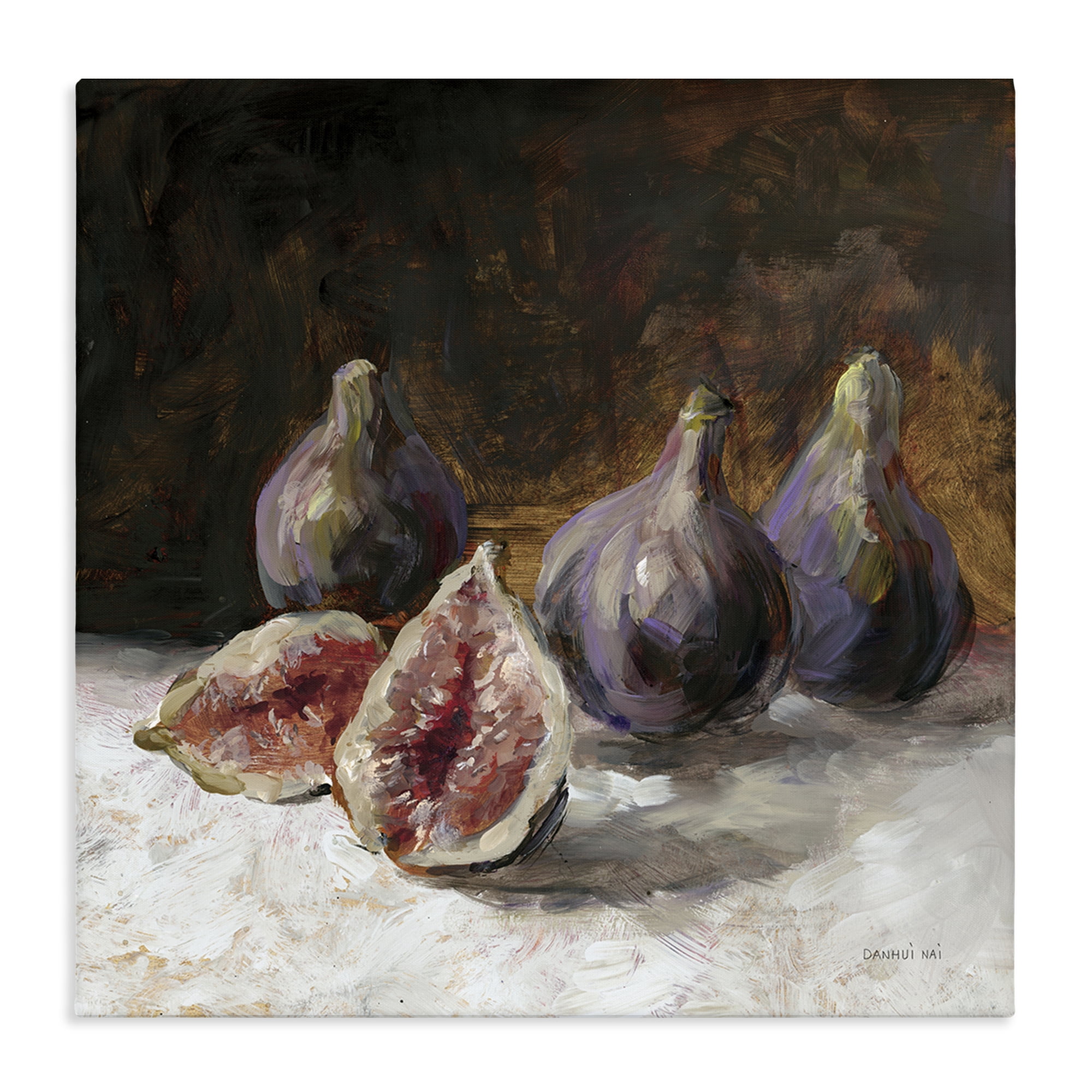 Stupell Industries Rustic Fig Still Life Canvas Wall Art, design by Danhui Nai