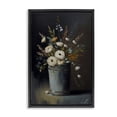 thumbnail image 1 of Stupell Industries French Country Rustic Floral Bouquet Bucket Black Floating Frame Canvas Art, 17 x 25, by Creative Studio, 1 of 8