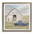 thumbnail image 1 of Stupell Industries Rustic Lodge Rustic Flower Barn Brown Floating Frame Canvas Art, 25 x 25, by Amber Sterling, 1 of 8