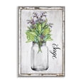 thumbnail image 1 of Stupell Industries Rustic Garden Sage Plants & Flowers Painting Gray Framed Art Print Wall Art, 16 x 24, 1 of 2