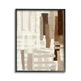 thumbnail image 1 of Stupell Industries Rustic Hatched Pattern Abstract Painting Black Framed Art Print Wall Art, 11 x 14, 1 of 9