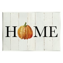 Stupell Industries Rustic Home Pumpkin Holiday Painting Unframed Art Print Wall Art, 15 x 10