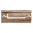 thumbnail image 1 of Stupell Industries Rustic Kitchen Rolling Pin Graphic Art Gallery Wrapped Canvas Print Wall Art, Design by Lil' Rue, 1 of 2