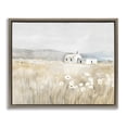 thumbnail image 1 of Stupell Industries Traditional Rustic Landscape Daisy Meadow Brown Floating Frame Canvas Art, 21 x 17, by Creative Studio, 1 of 8