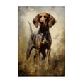 thumbnail image 1 of Stupell Industries Rustic Lodge Alert Hunting Dog Canvas Art, 20 x 30, by Petals Prints Design, 1 of 8